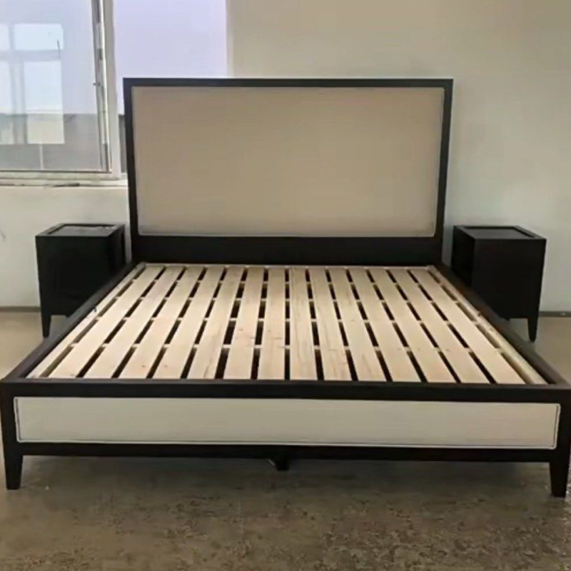 AELE Modern Solid Wood Bedframe