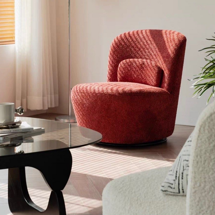 IAN Modern Swivel Lounge Chair