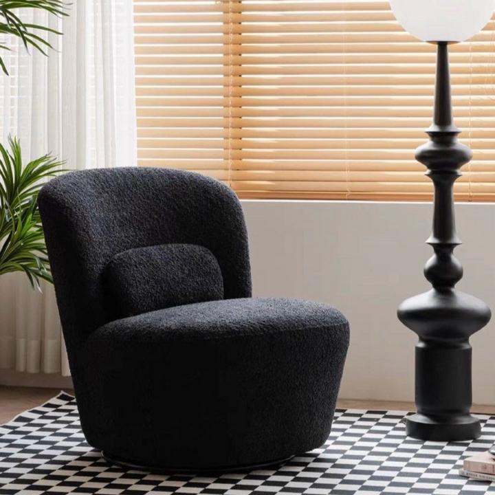 IAN Modern Swivel Lounge Chair