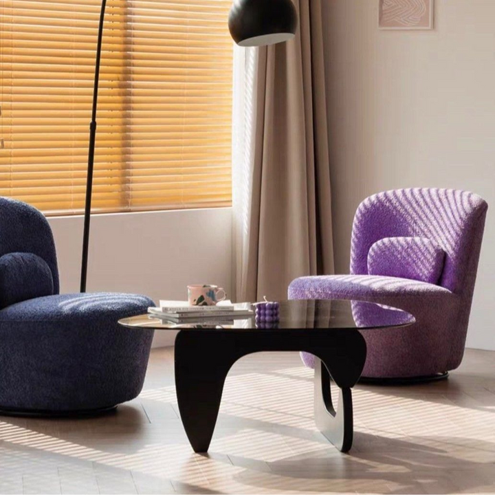 IAN Modern Swivel Lounge Chair