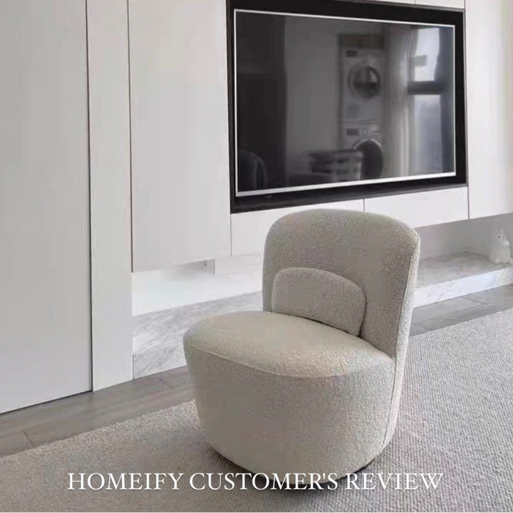 IAN Modern Swivel Lounge Chair