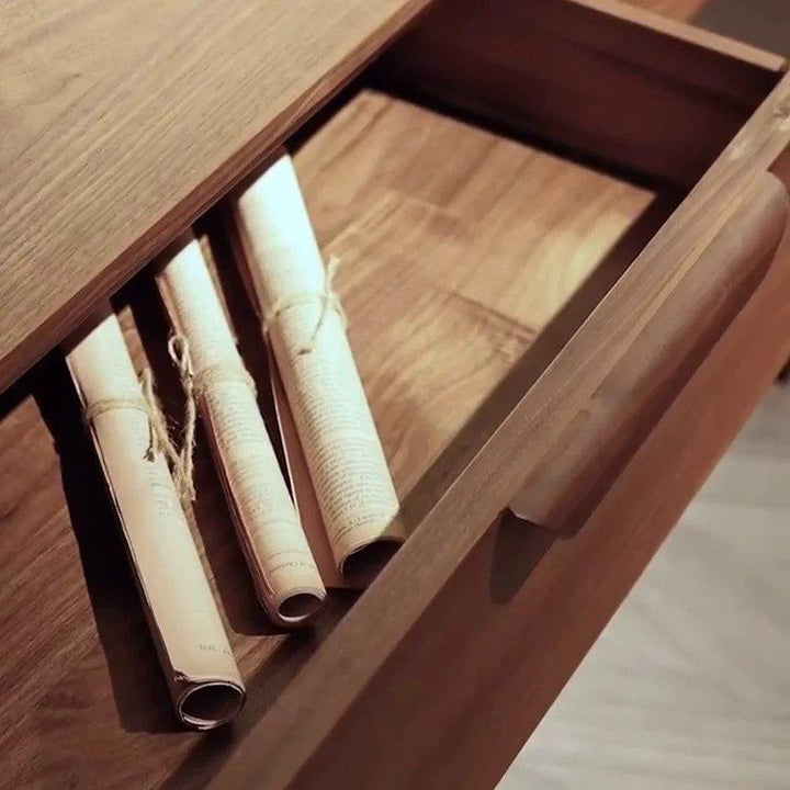 HAEN Modern Solid Wood Console Table