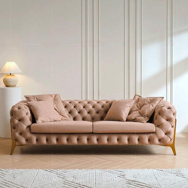 MEKIOS Victorian Chesterfield Sofa