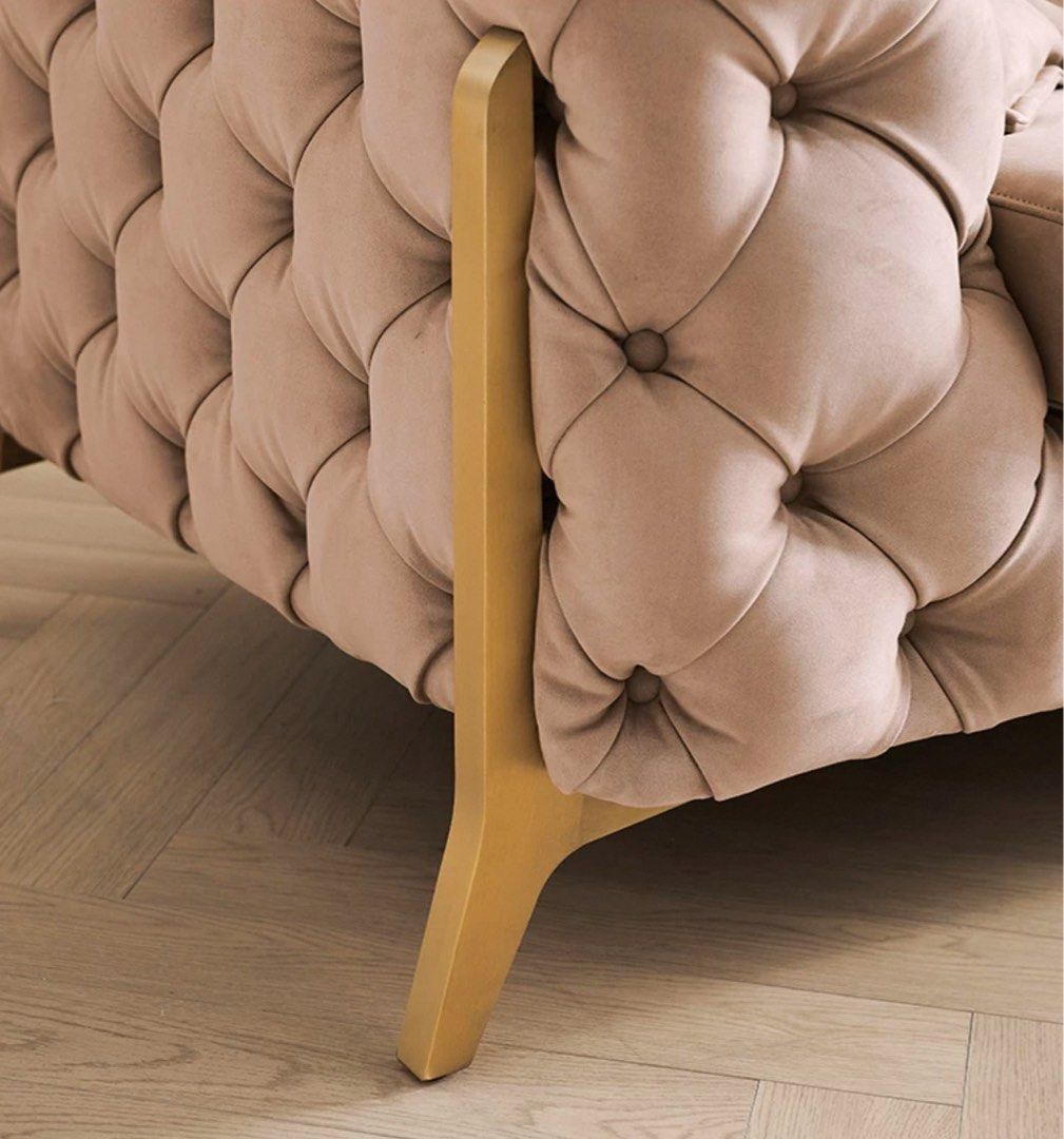 MEKIOS Victorian Chesterfield Sofa