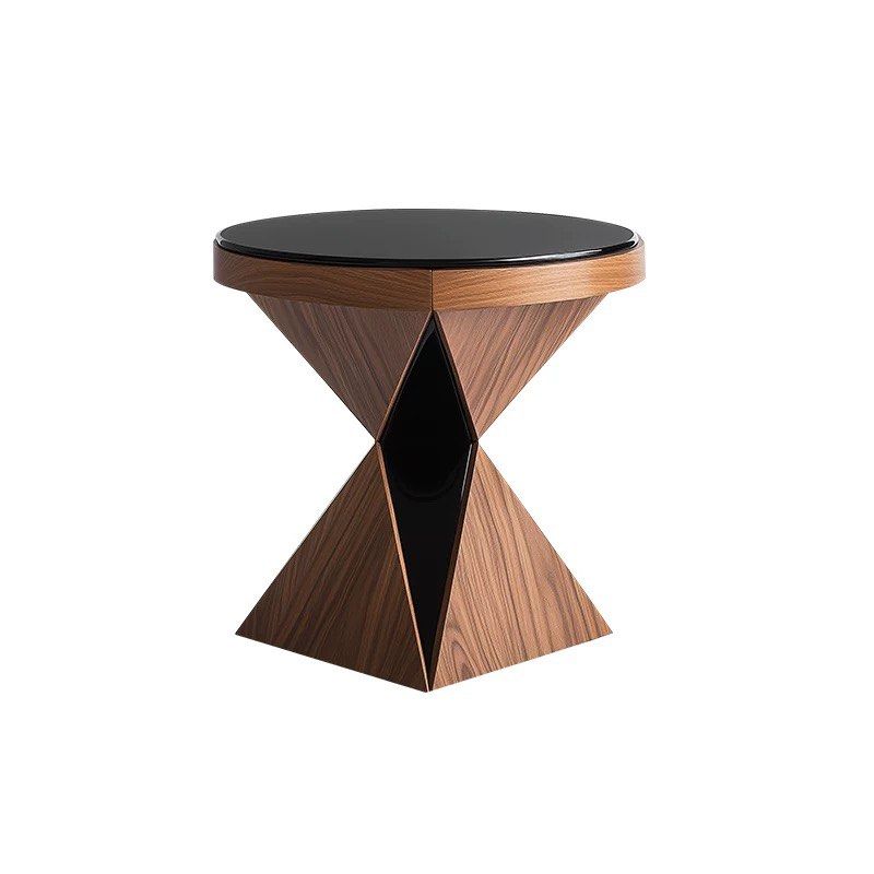 AGELA Modern Solid Wood Side Table