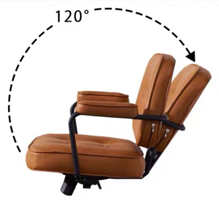 QUILLAN Modern Leather Study Chair