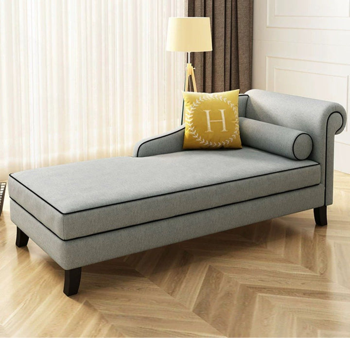 CARVINO Modern Fabric Chaise Sofa