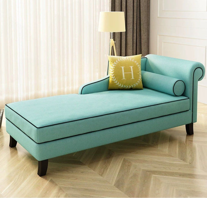 CARVINO Modern Fabric Chaise Sofa