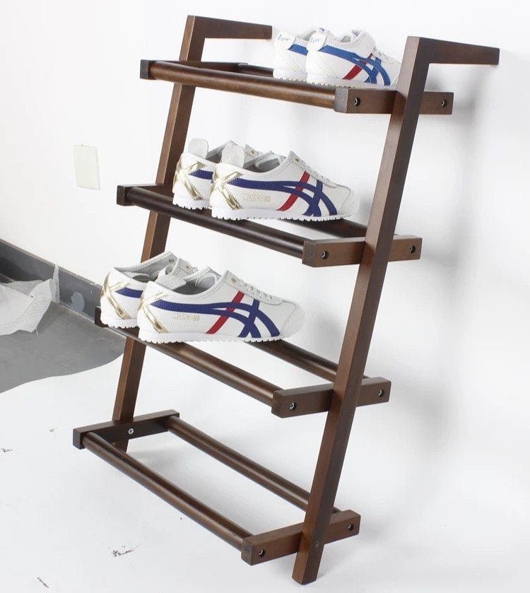 ALIANO Solid Wood Shoe Rack