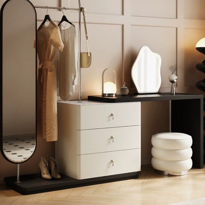 ALLURE Modern Vanity Table & Clothes Stand