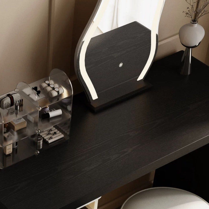 ALLURE Modern Vanity Table & Clothes Stand
