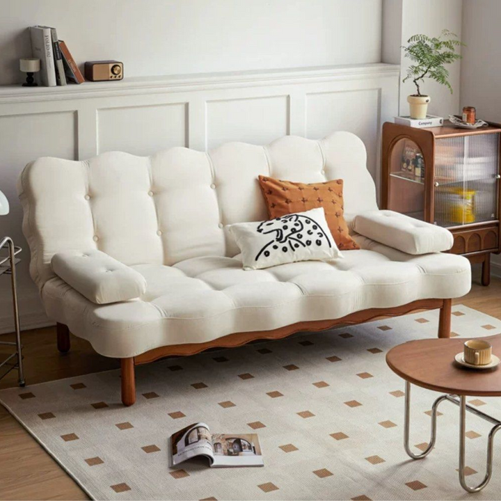 NOZUMI Japandi Fabric Sofa Bed