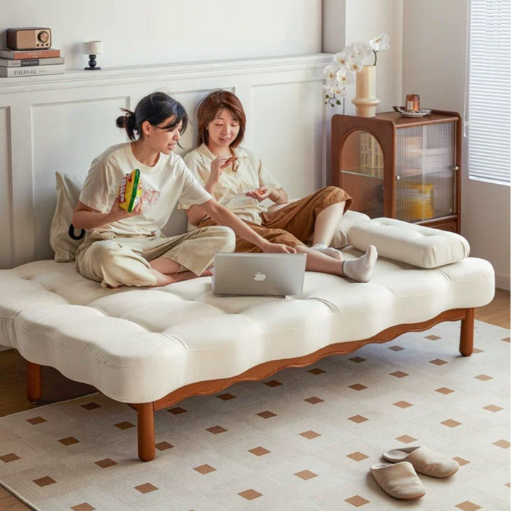 NOZUMI Japandi Fabric Sofa Bed