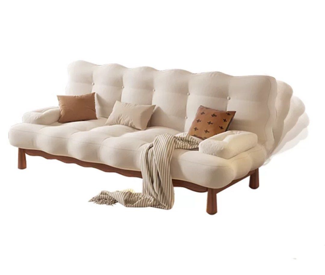 NOZUMI Japandi Fabric Sofa Bed