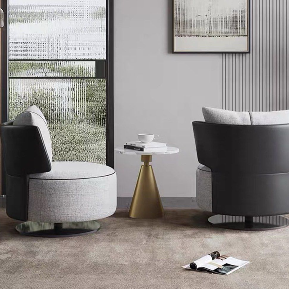 MILA Modern Swivel Lounge Chair