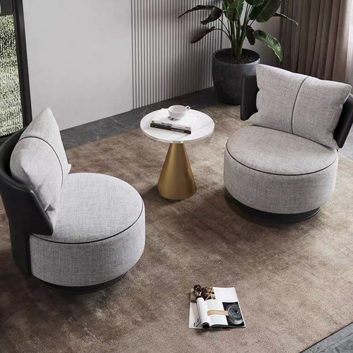 MILA Modern Swivel Lounge Chair
