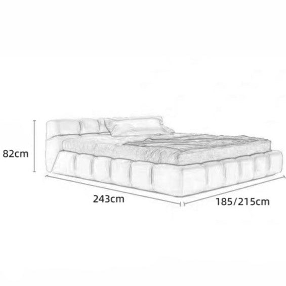 ALTES Modern Puffy Bedframe