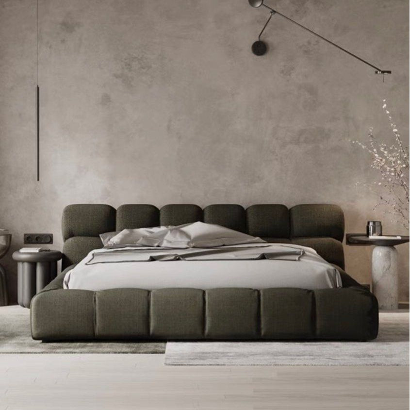ALTES Modern Puffy Bedframe