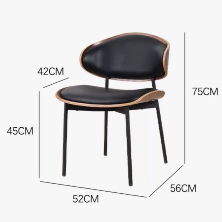 TURNER Modern Leather Dining Chair