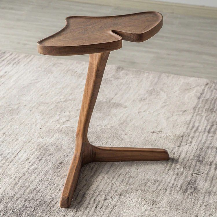 LORENZO Solid Wood Side Table