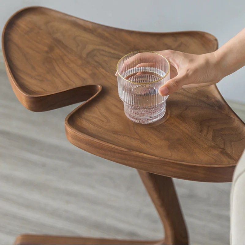 LORENZO Solid Wood Side Table