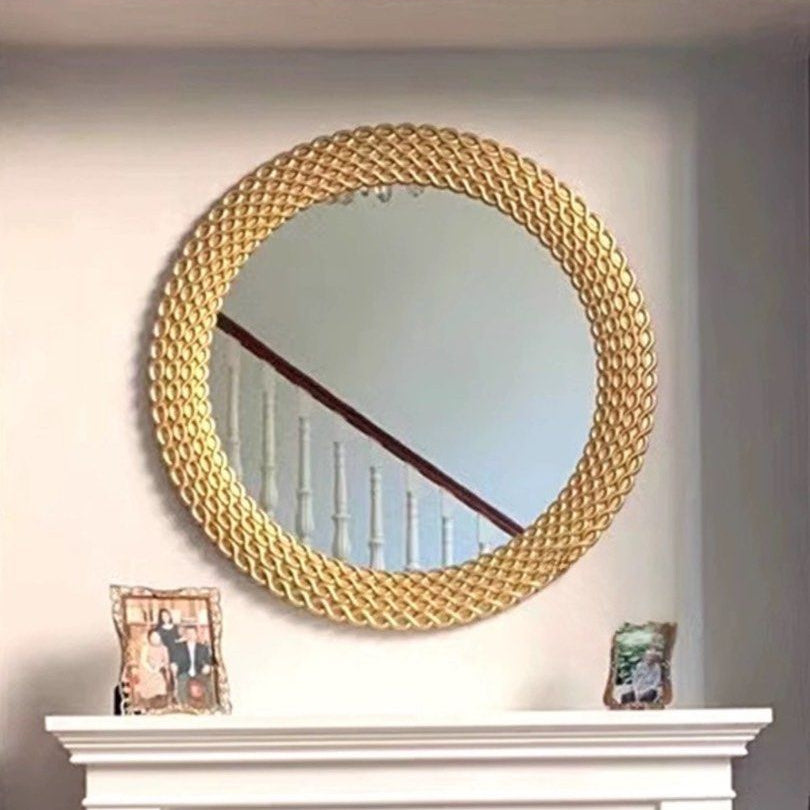 AMBANI Modern Round Mirror