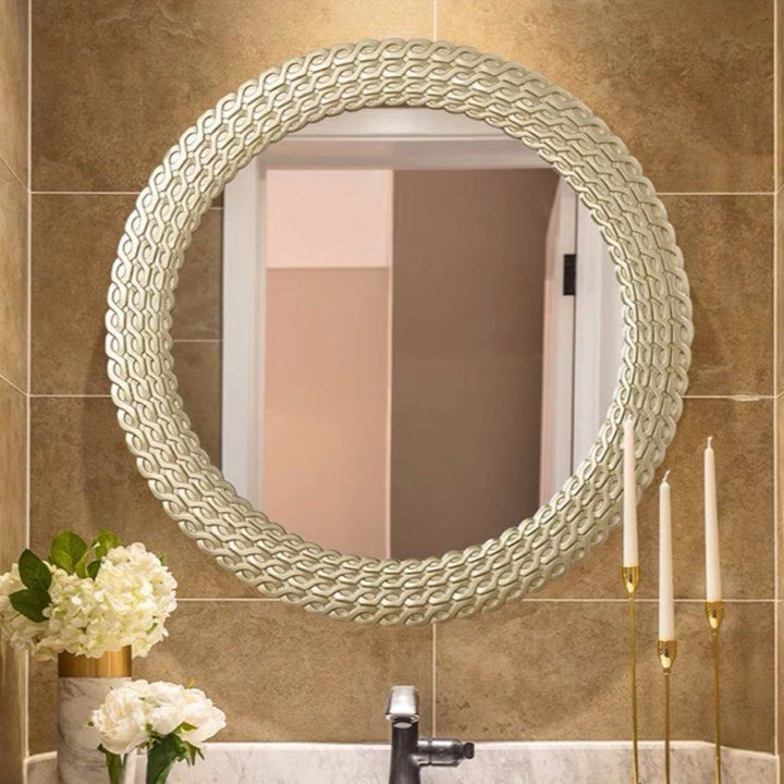 AMBANI Modern Round Mirror
