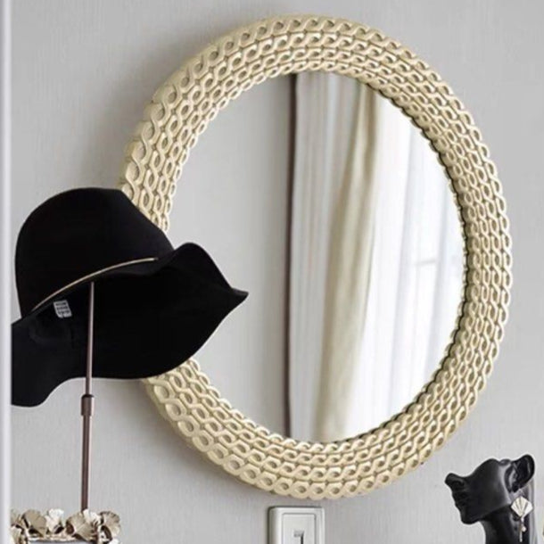 AMBANI Modern Round Mirror