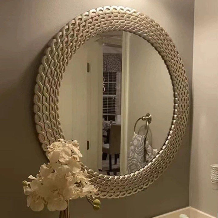 AMBANI Modern Round Mirror