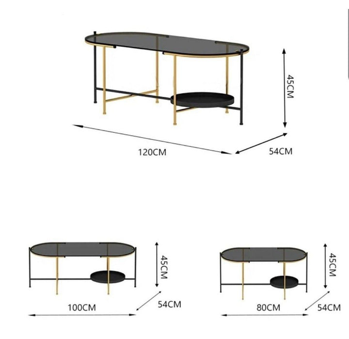 MASSEY Modern Coffee Table