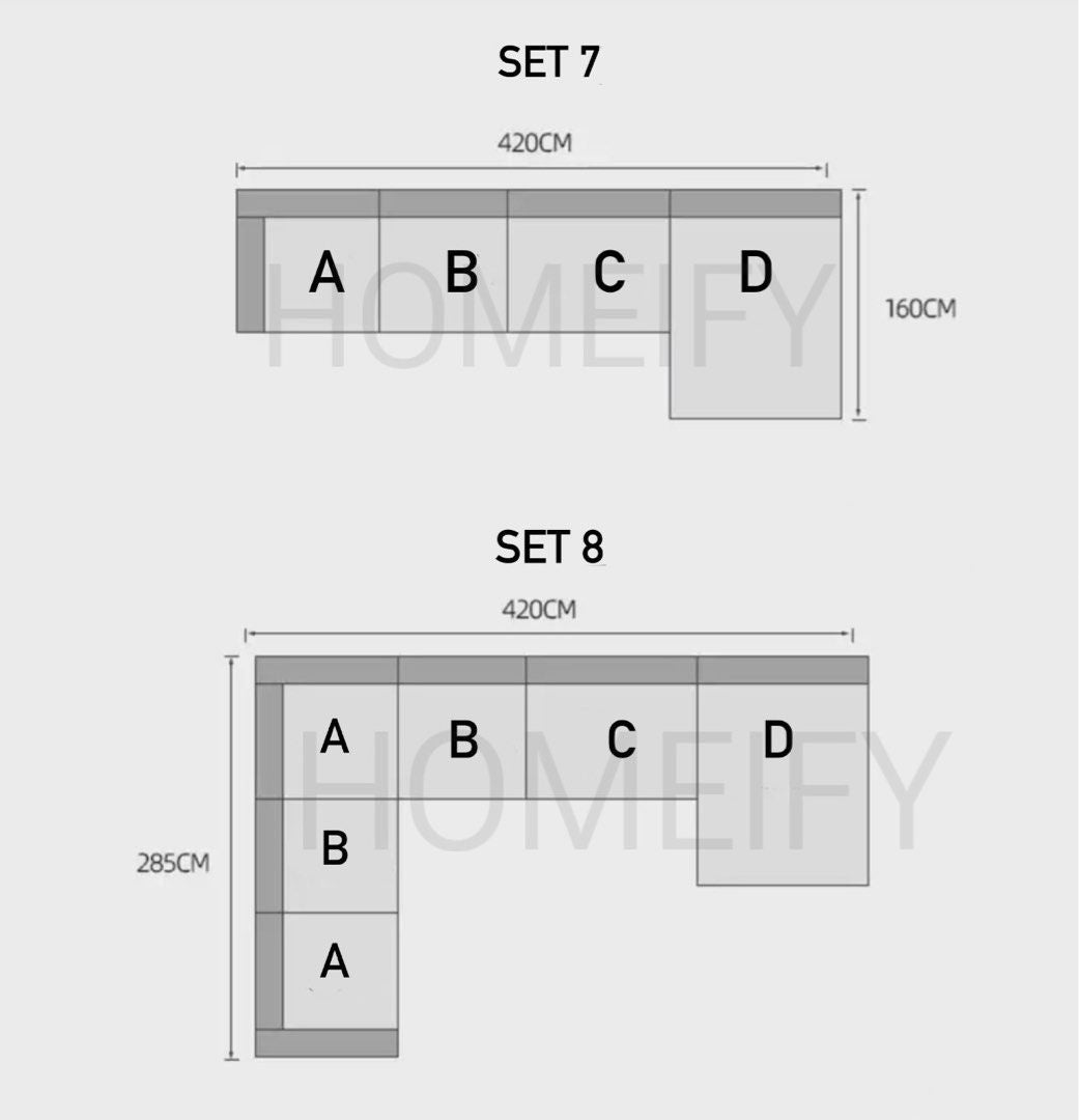 BELESTRO Modern Minimalist Sofa