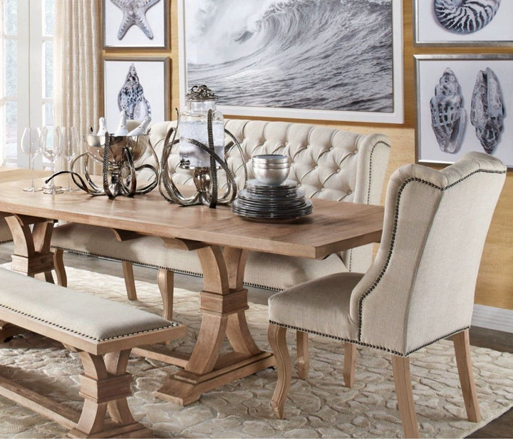 JUDAH Vintage Solid Wood Dining Table