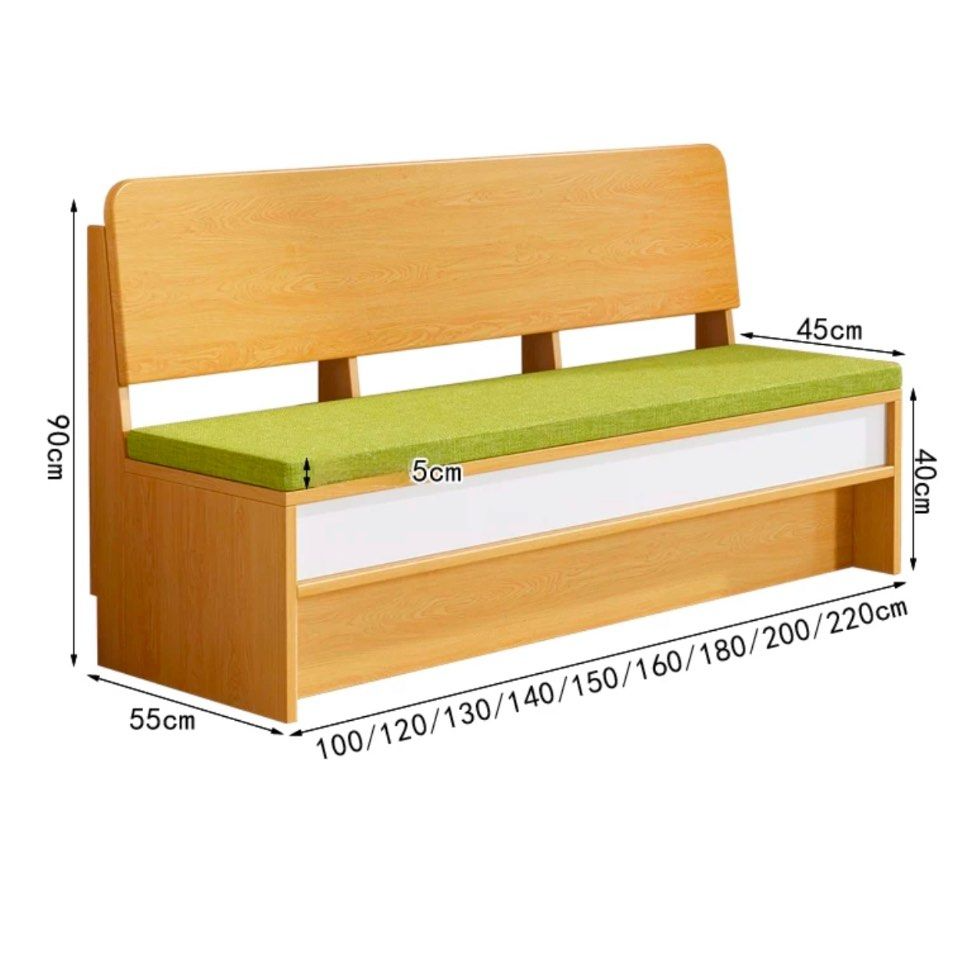 URESA Modern Storage Dining Bench