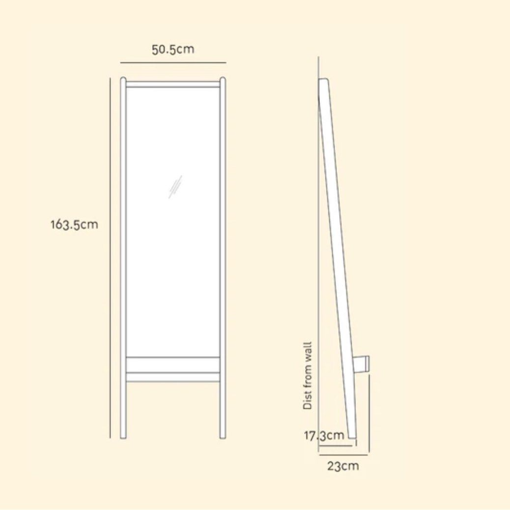 AORN Solid Wood Mirror