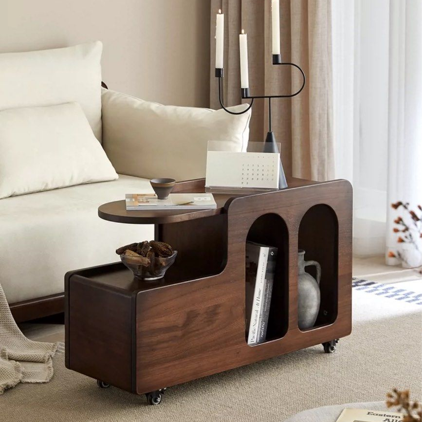CARRIE Nordic Solid Wood Coffee Table