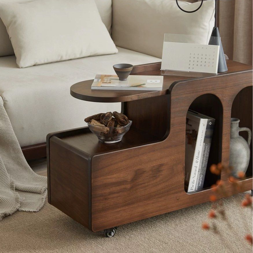 CARRIE Nordic Solid Wood Coffee Table