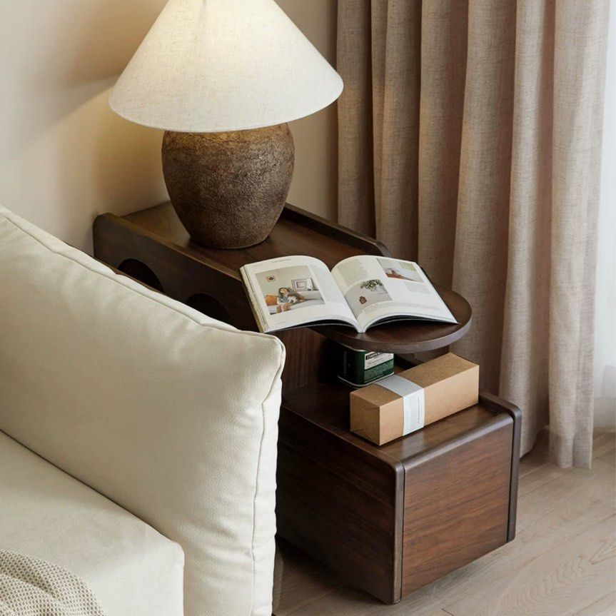 CARRIE Nordic Solid Wood Coffee Table