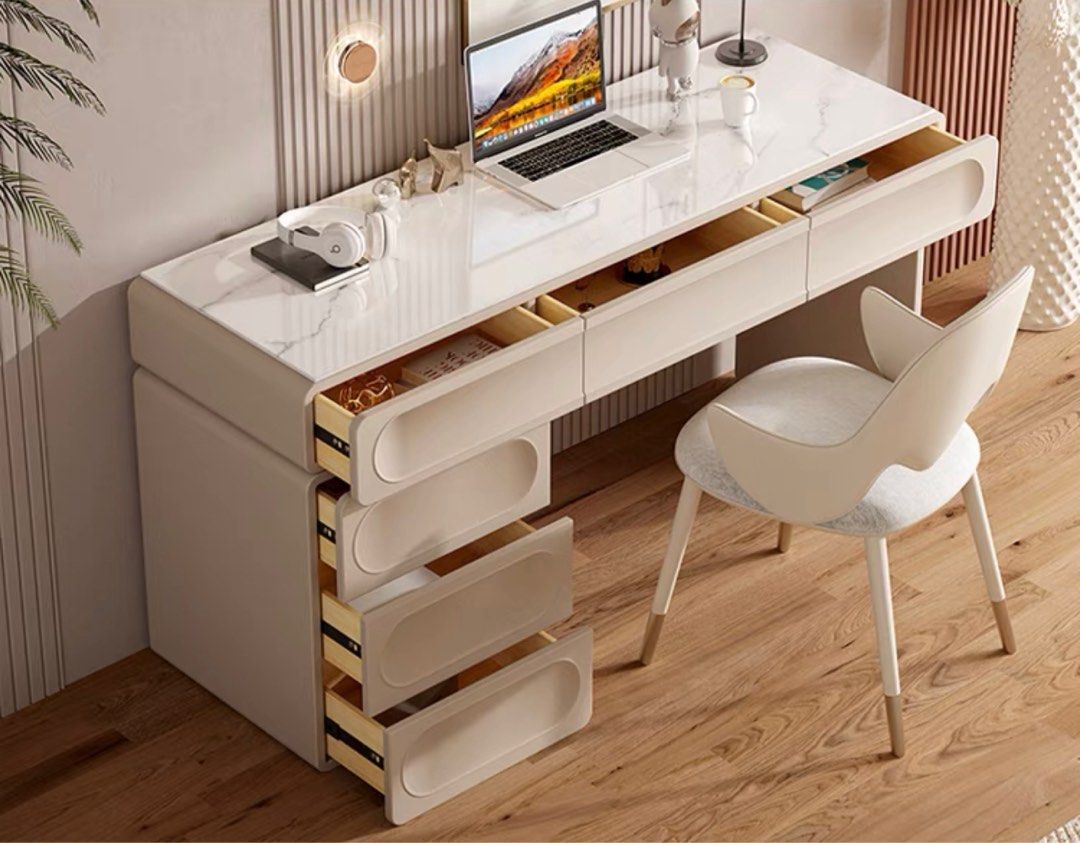 PATRICK Modern Sintered Stone Study Table – Radical Homes