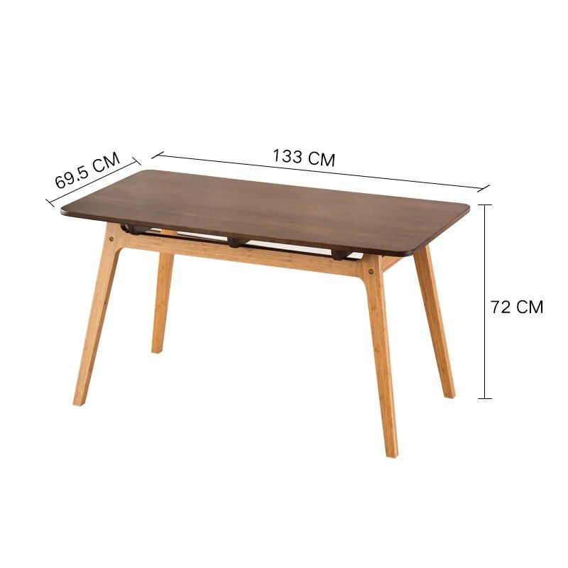 ESTEVAN Organic Bamboo Dining Table