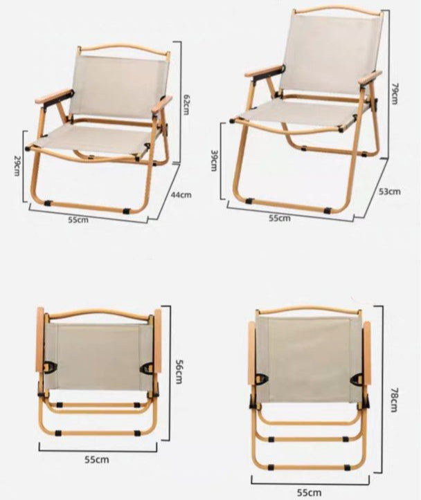 YURI Modern Outdoor Foldable Chair