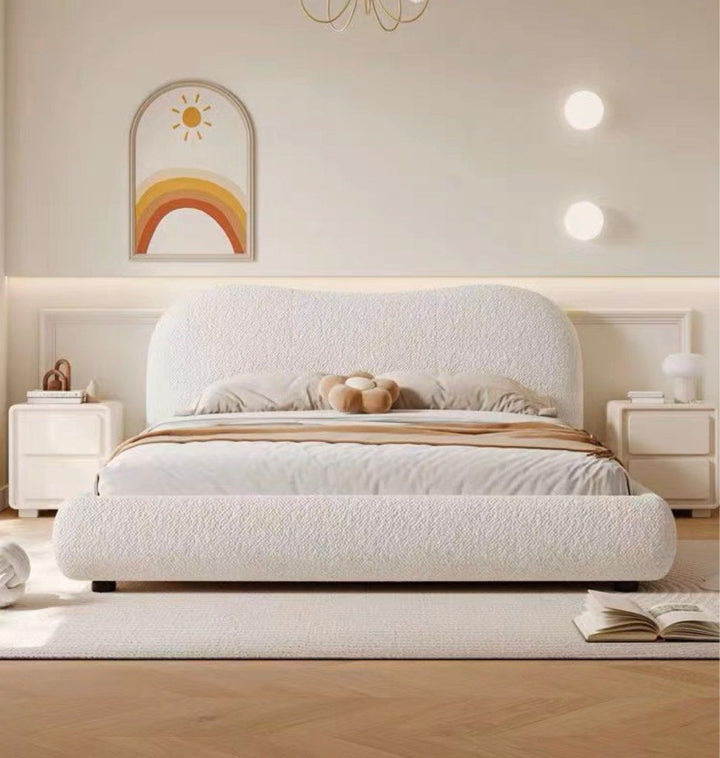 ASCRO Modern Boucle Bedframe