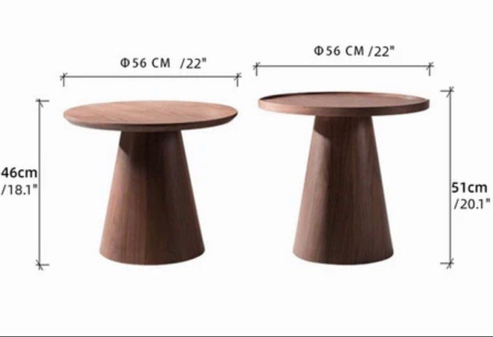 NORA Pedestral End Table