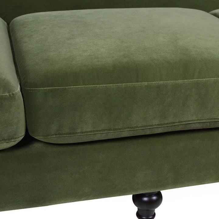 ASHEIL Victorian Velvet Sofa