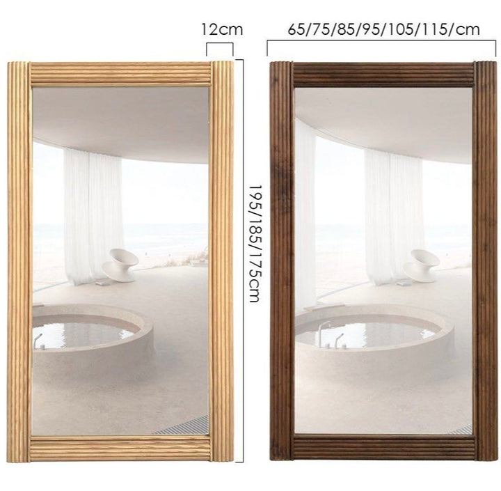 ASHTON Modern Solid Wood Mirror