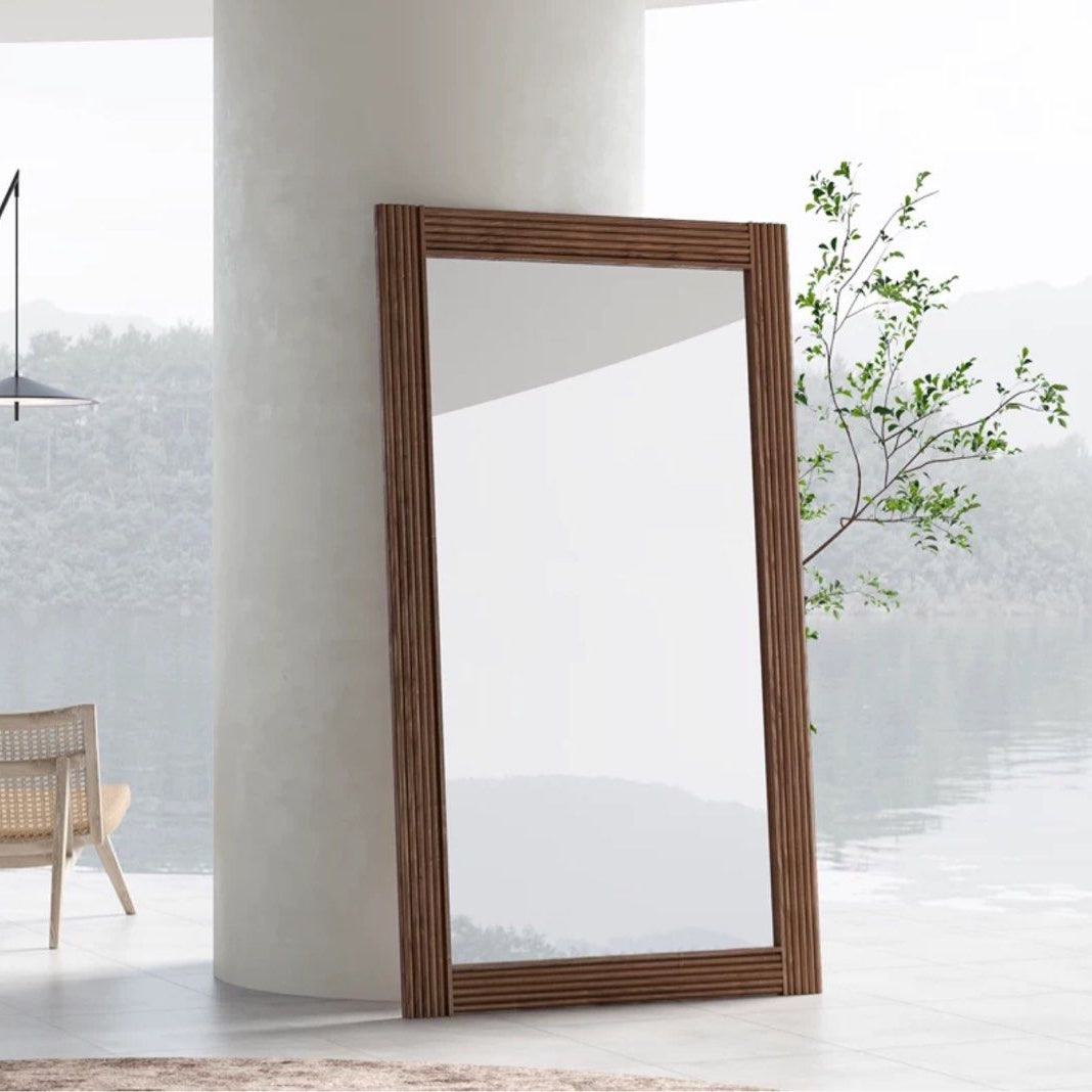ASHTON Modern Solid Wood Mirror