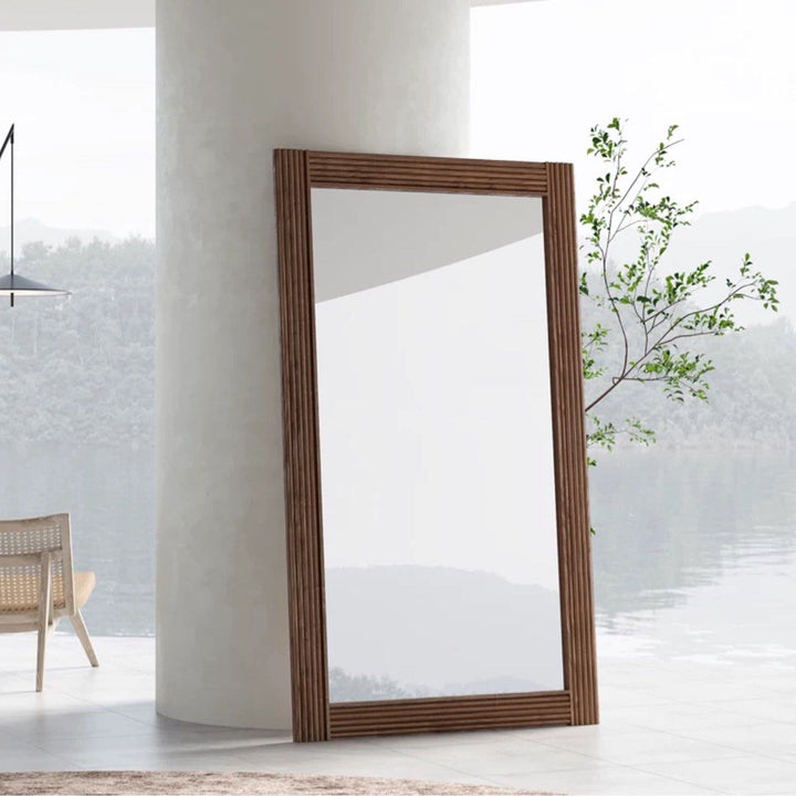 ASHTON Modern Solid Wood Mirror