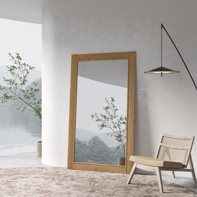 ASHTON Modern Solid Wood Mirror