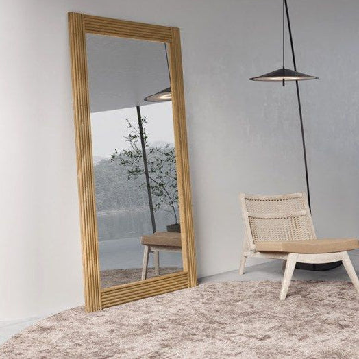 ASHTON Modern Solid Wood Mirror