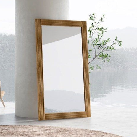 ASHTON Modern Solid Wood Mirror