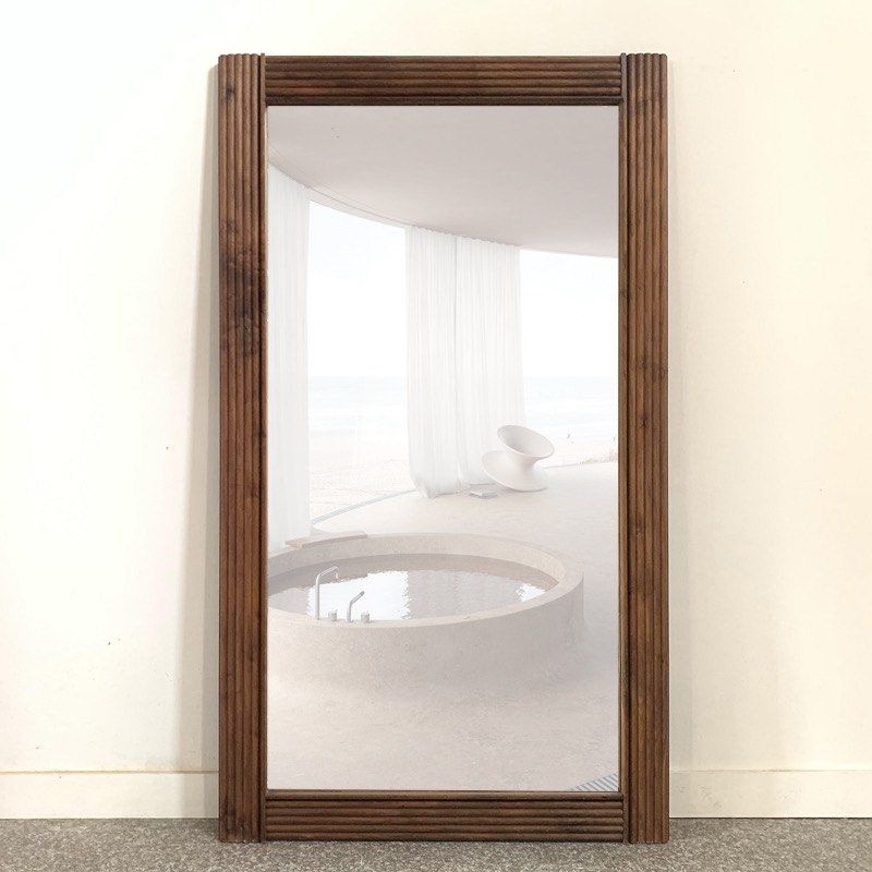 ASHTON Modern Solid Wood Mirror